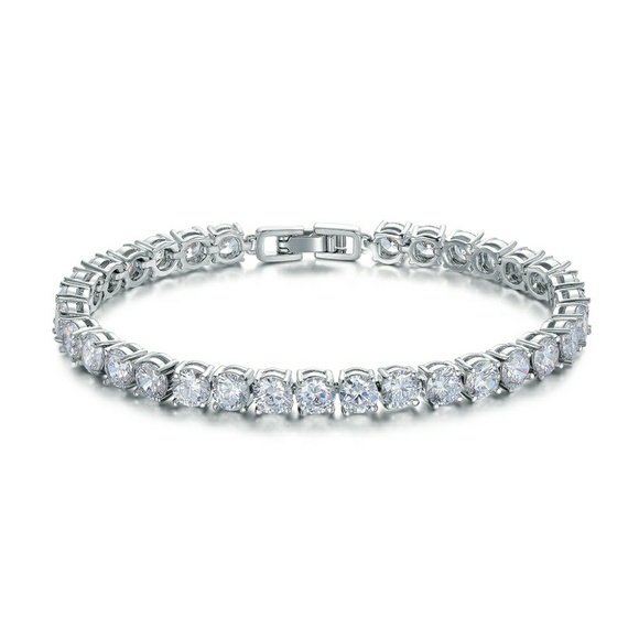 🎉HP🎉 🔥Sale🔥 Cubic Zirconia Tennis Bracelet - Picture 4 of 8